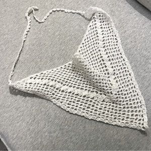 Crochet Head Scarf - Handmade